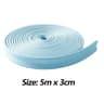5M NBR Flexible Soft Wall Trim Line  SelfAdhesive Skirting Strip  3D Molding Edge Guard 8
