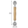 DualWheel Screen Rolling Tool  Convex  Concave Spline Roller With Steel Bearings For Window  Door R 6
