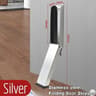 Stainless Steel Folding KickDown Door Stop  Windproof FlipUp Foot Lever Door Stopper With AntiWear  6