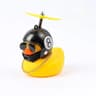 MultiStyle Cute Rubber Duck Car Dashboard Ornament  Yellow Duck With Propeller Helmet  Bike Gadget  7