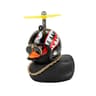 MultiStyle Cute Rubber Duck Car Dashboard Ornament  Yellow Duck With Propeller Helmet  Bike Gadget  9