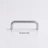 Solid Stainless Steel UType Cabinet Handles  Silver Wardrobe  Drawer Pull Knobs 64mm320mm 14