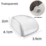 MultiUse ShockAbsorbent Rubber Door Stoppers  HeavyDuty AntiCollision Doorstop Wedges 10