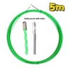 Universal Wire Threading Device 5m30m  HeavyDuty Spring Rope Fish Tape Wire Puller With Pulley 6