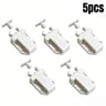 White Beetle Push To Open Cabinet Door Latches  NonMagnetic Touch Rebound Catches 9