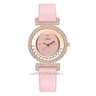 Exquisite Minimalist Diamond Dial Leather Strap Quartz Watch For Women 7