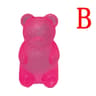 Cute Bear Maltose Dough Squeeze Toy Colorful Sensory Fidget Desk Decoration 13