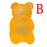 Cute Bear Maltose Dough Squeeze Toy Colorful Sensory Fidget Desk Decoration 11