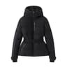 Womens Winter Hooded Belted Padded Parka Coat Warm Windproof Ski Jacket 8