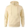 Unisex FleeceLined Pullover Hoodie Casual Solid Streetwear Sweatshirt With Kangaroo Pocket 10