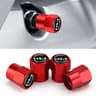 KIA Tire Valve Stem Caps Dust Proof Metal