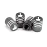 Laser Ion Car Tire Valve Caps Universal Aluminum Alloy Anti-Theft Dustproof