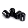 Aluminium Alloy American Style Tyre Valve Caps AntiTheft Dustproof 3