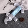 Cute Elephant Squeaky Plush Dog Toy Durable Chew Toy