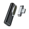 Magnetic USB-C Elbow Adapter Type-C Fast Charging & Data Transfer L-Shaped Connector