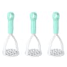 Baby Food Masher Set Manual Potato Masher Soft Food Press Tool for Quick Homemade Purees