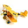 Vintage Wrought Iron Aircraft Model Retro Airplane Decor Collectible Display Piece