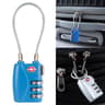JASIT Heavy Duty TSA Approved Luggage Lock Durable Zinc Alloy 3 Digit Combination Padlock 14