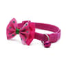 Chic Adjustable Pet Bow Collar with Bell  Stylish Cat & Dog Accessory