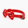 Chic Adjustable Pet Bow Collar with Bell  Stylish Cat & Dog Accessory