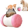 Smart Wobble Treat Dispenser Toy for Dogs & Cats Interactive Pet Puzzle Feeder Balance Toy