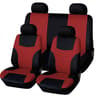 Universal Car Seat Cover Set for All Seasons Breathable Polyester Interior Protection
