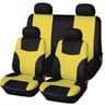Universal Car Seat Cover Set for All Seasons Breathable Polyester Interior Protection