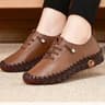 Womens Leather Casual Sneakers With Soft Sole And Slip On Fit For Everyday Comfort 8