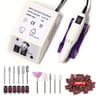 Electric Nail Drill Machine Set With Adjustable Speed For Gel Polish Removal And Manicure Precision 9