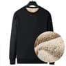 Mens Warm Fleece Lined Pullover Sweatshirt Thermal Top 7