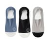 Mens Invisible Breathable Waffle Pattern Boat Socks 3Pack 8