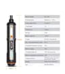 Smart Rechargeable Electric Screwdriver Kit With 30 Piece Bit Set 6