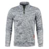 Mens Half Zip Pullover Sweatshirt With Turtleneck Collar 8
