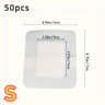 Large Hypoallergenic Adhesive Wound Dressings For First Aid 50 Pcs 6