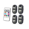 Car Interior RGB Ambient Light Kit With Remote Control  8 Color Options 7