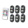 Car Interior RGB Ambient Light Kit With Remote Control  8 Color Options 8