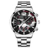 Classic Stainless Steel Quartz Wristwatch 8