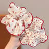 Colorful Plaid Hair Scrunchie Set 6