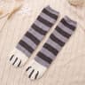 Soft Fluffy Animal Pawprint Fleece Socks For Women Winter Home Comfort 9