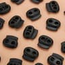 Plastic Cord Lock Stopper Toggle Clip For Drawstrings Elastic Lanyards Paracord Ropes 6