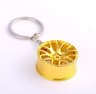 Miniature Metal Wheel Rim Keychain For Car Fans 6