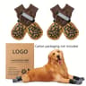 4 Pack Non Slip Dog Socks Double Sided Anti Slip Paw Protection 6