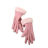 Womens Winter Plush Touchscreen Gloves Warm Suede Outdoor Driving Gloves 9