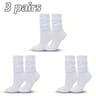 Womens Pile Up Mid Length Socks Set 6
