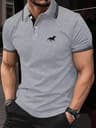 Classic Short Sleeve Polo Shirt For Men 5