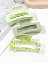Medium Matte Hair Claw Clips For Women And Girls 8