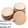 Natural Pine Wood Craft Slice Set 11
