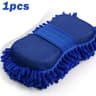 Microfiber Chenille Car Wash Sponge Pads For Gentle Auto Cleaning 7