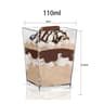 Mini Ladder Shaped Disposable Dessert Cups For Parties And Treats 7