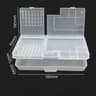 Transparent Plastic Electronic Component Storage Box With Grid Compartments 6